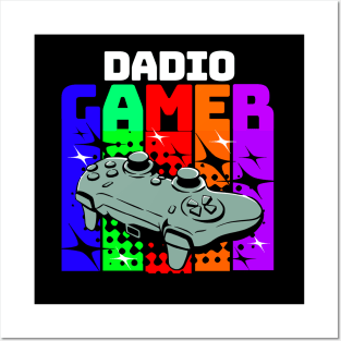 Dadio Gamer Dad Posters and Art